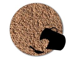 Müller GmbH Spielsand für Sandkasten Sandmuschel Sandbox Sandkastensand (25 kg)