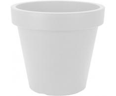 Spetebo XXL Pflanzkübel - Ø 48 cm - Kunststoff Blumenkübel groß Blumentopf Pflanzgefäß