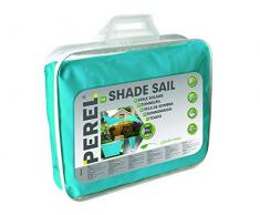 Perel Sonnensegel, viereck, 360 x 360 x 0,2 cm, himmelblau, GSS4360BL