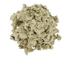 GFTIME Gas Firepit Fibre Glowing Embers für entlüftungsfreie oder entlüftete Gasprotokolle Sets Einsätze, Innen-Außenkamin/Feuerstellen-Dekoration(170g/Bag)