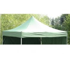 Nexos Pavillondach Ersatzdach für Profi Falt-Pavillon 3x3m - Dachplane 270g/m² 300D PVC-Coating versiegelte Nähte wasserdicht – Farbe: grün