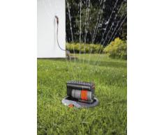 GARDENA Sprinklersystem Komplett-Set mit Versenk-Viereckregner OS 140: Bewässerungssystem für quadratische und rechteckige Flächen bis max 140 m², ebenerdig montiert (8221-20)