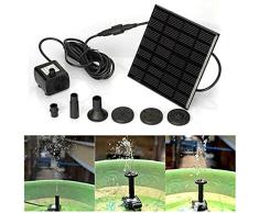Solarbetriebenes Springbrunnen-Set für den Außenbereich, für Pool, Garten, Teich, Bewässerung