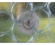 Folienhalter Befestigungselement für Isolierfolie Luftpolsterfolie Noppenfolie Folie Schattiernetz im Gewächshaus (25 Stück)