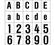 RZB Zimmermann Buchstabe d 99222.003.D/K sw 100mm klein Beschriftung für Hausnummernleuchte 4010319153942