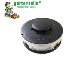 3 Stück Doppelfaden Rasentrimmer Spule Ersatzfadenspulen für Elektro Rasentrimmer passend für ALDI Top Craft, King Craft, Gardenline GLR GLT, Einhell RTV, Performance Power