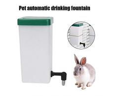 kingpo Pet Automatic Water Dispenser Tropfwasserfreier Trinkbrunnen Kugelbrunnen für Kleintier-Hamster-Meerschweinchen