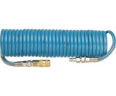 HAZET Spiralschlauch (Länge 7,62 m, Innendurchmesser 6,35 mm, Arbeitsdruck 10 bar, aus Polyurethan) 9040-7