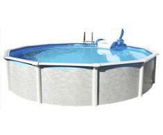 Steinbach Grande Stahlwandpool Set, rund, mit Sandfilteranalge, Ø 366 x 135 cm, 011710