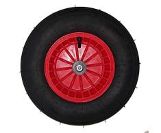 FORT Ersatzrad Rot Rad Schubkarre Gartenkarre Baukarre Schiebkarre ***NEU***