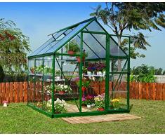 Palram Hybrid Gewächshaus, Grün, 186x185x208 cm