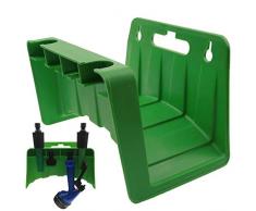 Centraliain Rohrlagerregal Wandschlauch Rohrhalter Aufbewahrungsschuppen Zaun Kabelhalter Hausgartenversorgung