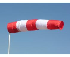 Schmidtler Windsack rot-weiß 30cm Durchmesser, 1,80m lang