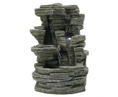 Zen‘Light SCFR150 Grand Canyon Brunnen, Grau, Stein, 19 x 16 x 28 cm
