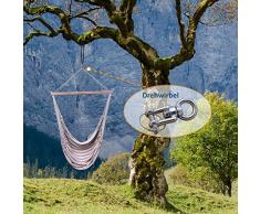 KLIFFHÄNGER Hängesessel Drehwirbel mit Kugellager | bis 140 Kg Edelstahl | Verschiedene Varianten