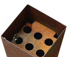 Feuersäule Glaube Liebe Hoffnung 15 x 15 x 100 cm 91009