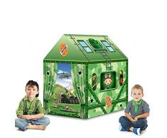 Pop Up Portable Faltbare Spielzelt Schloss Spielhaus Kinder Mädchen Kinder Outdoor/Indoor-Spiele Für 2-3 Kinder, 103 93 69 cm