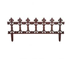 Esschert Design Beetzaun aus Gußeisen 82x36 100% Gusseisen