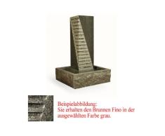 Diamond Garden Granitbrunnen Fino grau