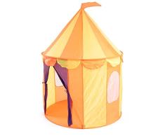 Ondis24 Zelt Zirkus Kinderzelt Spielzelt Wurfzelt Pop-Up Zelt mit UV-Schutz und Tragetasche