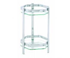 HAKU Möbel 60206 Blumensäule 45 x 28 cm, chrom