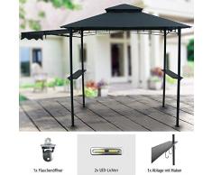 Chillroi BBQ Grillpavillon mit LED-Beleuchtung