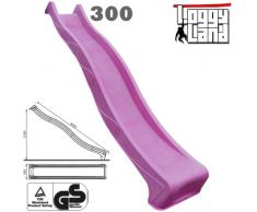 Anbaurutsche Wellenrutsche 3m violett - TÜV/GS