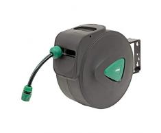 STIER Garten Schlauchtrommel SGS-200 20+2 m mit Sprühpistole automatisch schwenkbar Gartenschlauch