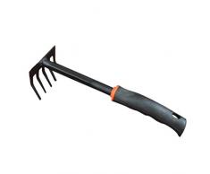 OUNONA Mini Rechen Rake Handrechen Gartengerte mit Gummi Griff f¨¹r Garten Zimmerpflanzen Sukkulenten