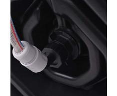 vidaXL Solardusche 20 L Aluminium HDPE Gartendusche Außendusche Pooldusche