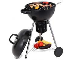 Tepro KugelgrillBaytown, 48 x 54 x 95 cm, schwarz/Edelstahl, 1086NE