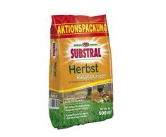 Substral Herbst Rasendünger, kaliumreicher Spezial-Rasendünger mit lang anhaltender Wirkung für 500 m², 12,5 kg Sack