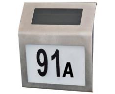 Solar-Hausnummer LED