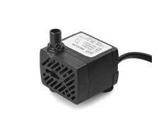 BACOENG Aquarium Pumpe Förderpumpe Teichpumpe Tauchpumpen Wasserpumpe Fontäne Pumpe 200/600/1000/2000/2500LPH (200L/h)