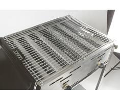 Hendi 154908 Grill-Master Quattro Gasgrill, Edelstahl