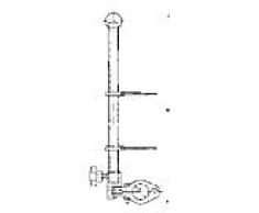 Flaggenstock, 22mm, 455mm