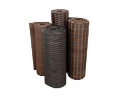 Sellon24 Polyrattan Balkonverkleidung Sichtschutz Balkonsichtschutz nach Maß anthrazit braun weiß schwarz Kupfer grün Meterware Balkonbespannung 18,99€ / Quadratmeter (m2)