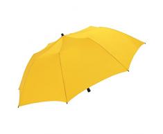 FARE Sonnenschirm Travelmate Camper mit UV Schutz 50+ TÜV-Zertifikat für Camping Reise Balkon Strand Garten (Gelb)