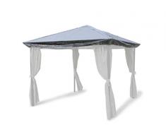 GRASEKAMP Qualität seit 1972 Schutzhaube 3 x 3 m Abdeckplane Plane Pavillon Hardtop Regenschutz