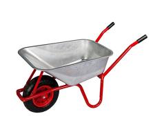pro-bau-tec Garten und Bauschubkarre 100 L, 10092