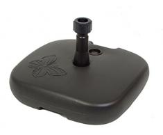 Spetebo Kunststoff Sonnenschirmständer - Farbe: anthrazit - füllbar / 20L - Schirmständer Schirmfuß