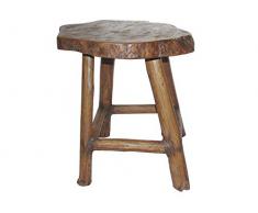 SAWA Hocker Teak Blumenpodest Blumentisch Beistelltisch