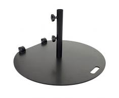 Mendler Sonnenschirmständer HWC-A33, Schirmständer Sonnenschirmfuß Sonnenschirmhalter, rollbar, Ø 69cm