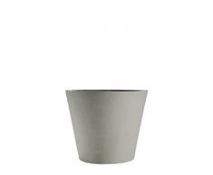 Stonefiber Pot rund XXS grau (ø 20 cm, h 18 cm)