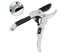 Achort Gartenschere Stabile Rebenschere Professionelle Astscheren SK5 Stahl Bypass Pflanzenschere 200mm Secateurs für frische Äste und Zweige bis 20mm Durchmesser, Gartenscheren rutschfestem Griff