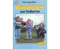 Windräder aus Tonkarton.