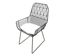 HOUSEHOLD Gaming Chair High Back Bürostuhl Bürostuhl Rac European Style Goldener hohler Eisenstuhl kreativen Haupteisenstuhl Einfache Freizeit Tea Shop Cafe Chair (Color : A)