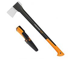Fiskars Spaltaxt X21 - L inkl. Universalmesser mit integriertem Schärfer