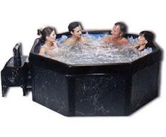 MOBILER WHIRLPOOL SPA - N - BOX - IN - 60 MINUTEN AUF- ABBAU - MIT STROM ÜBERSCHUTZ SCHALTER und DIE NO - 1 in den USA - STABIELO PRODUKTE ® - GANZ JAHRES WHIRLPOOL - SPA-N-A-BOX - MIT CHEMIE STARTERSET - (150 €) - Holly ®
