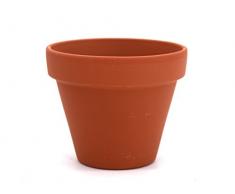 10er-Set Tontöpfe - Blumentöpfe Übertöpfe Pflanztopf - Ideal zur Anzucht - Naturprodukt - wiederwendbar - verschiedene Größen (ca. Ø 10 cm x Höhe 10 cm)